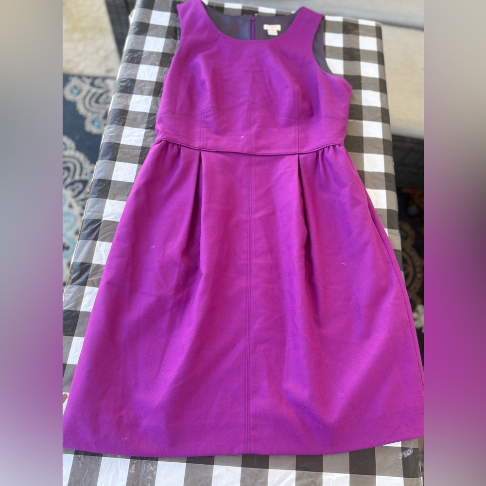 J. Crew wool sheath dress - Size 8 - Picture 2 of 10